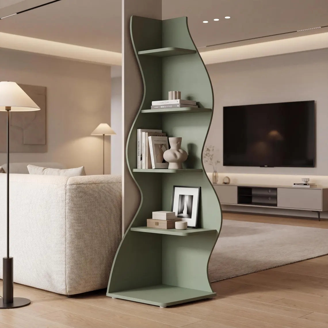 5-Tier Corner Shelf