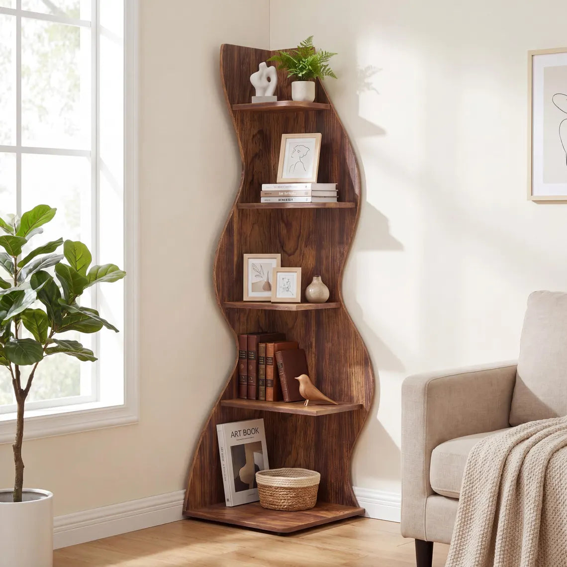 5-Tier Corner Shelf