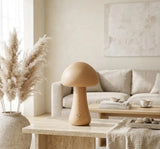 Wooden Mushroom Lamp