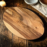 Wooden Serving Tray in Walnut