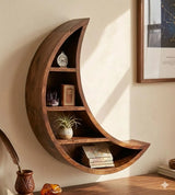 Crescent Moon Wall Shelf