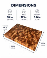 Walnut End Grain Cutting Board,