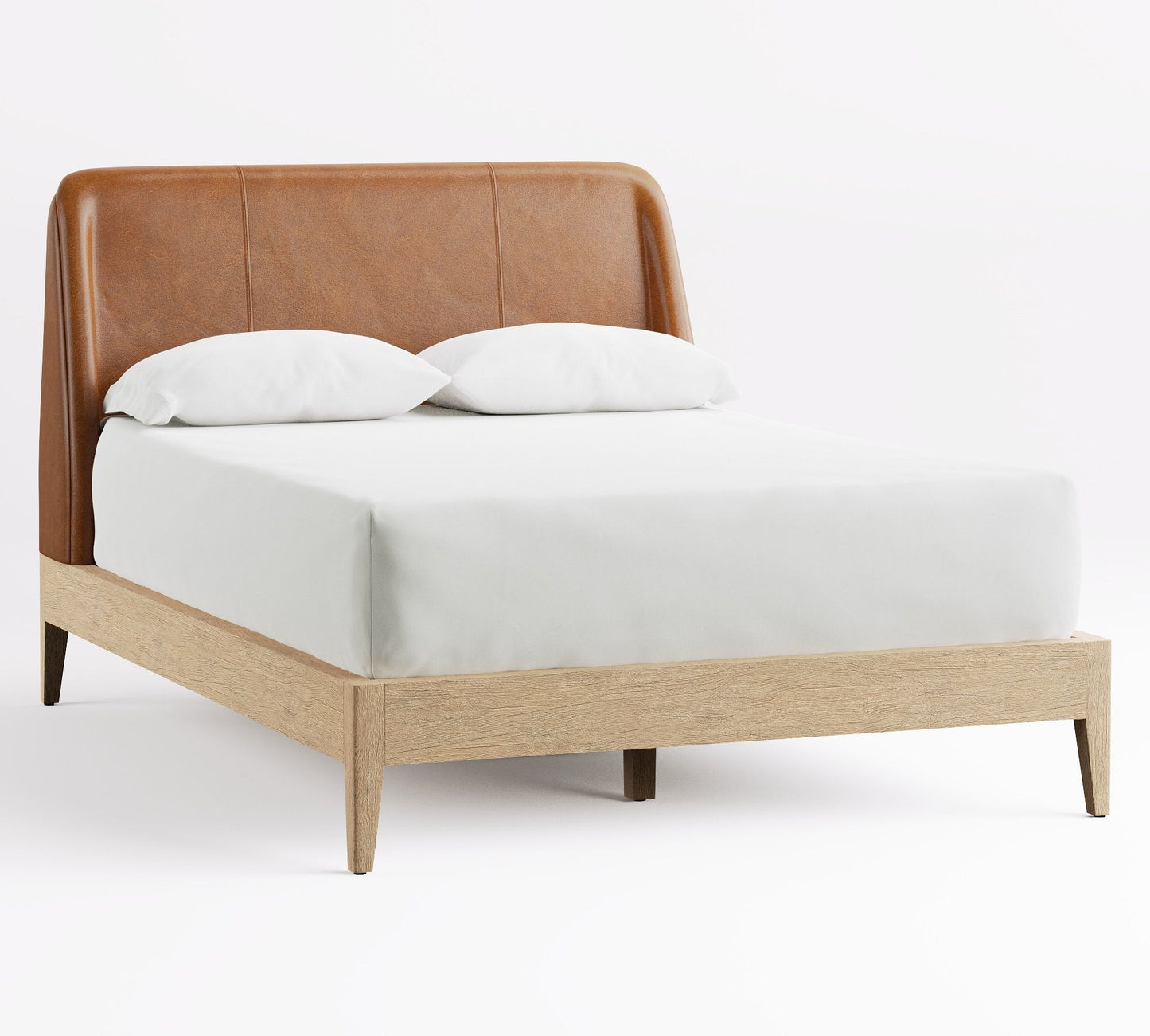 Layton Leather Bed