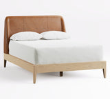 Layton Leather Bed