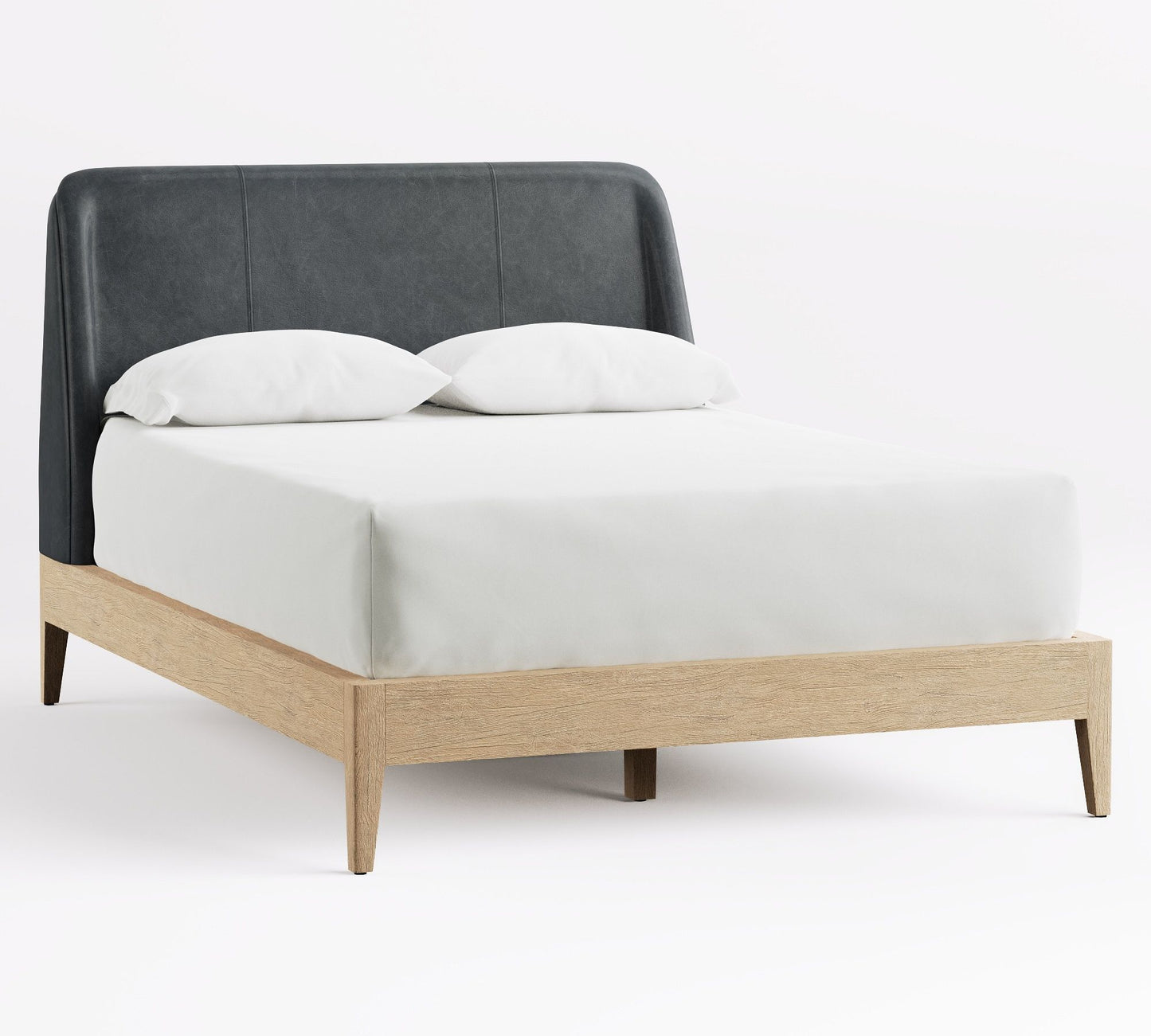 Layton Leather Bed