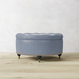 Soho Tufted Round Storage Ottoman