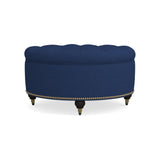 Soho Tufted Round Storage Ottoman