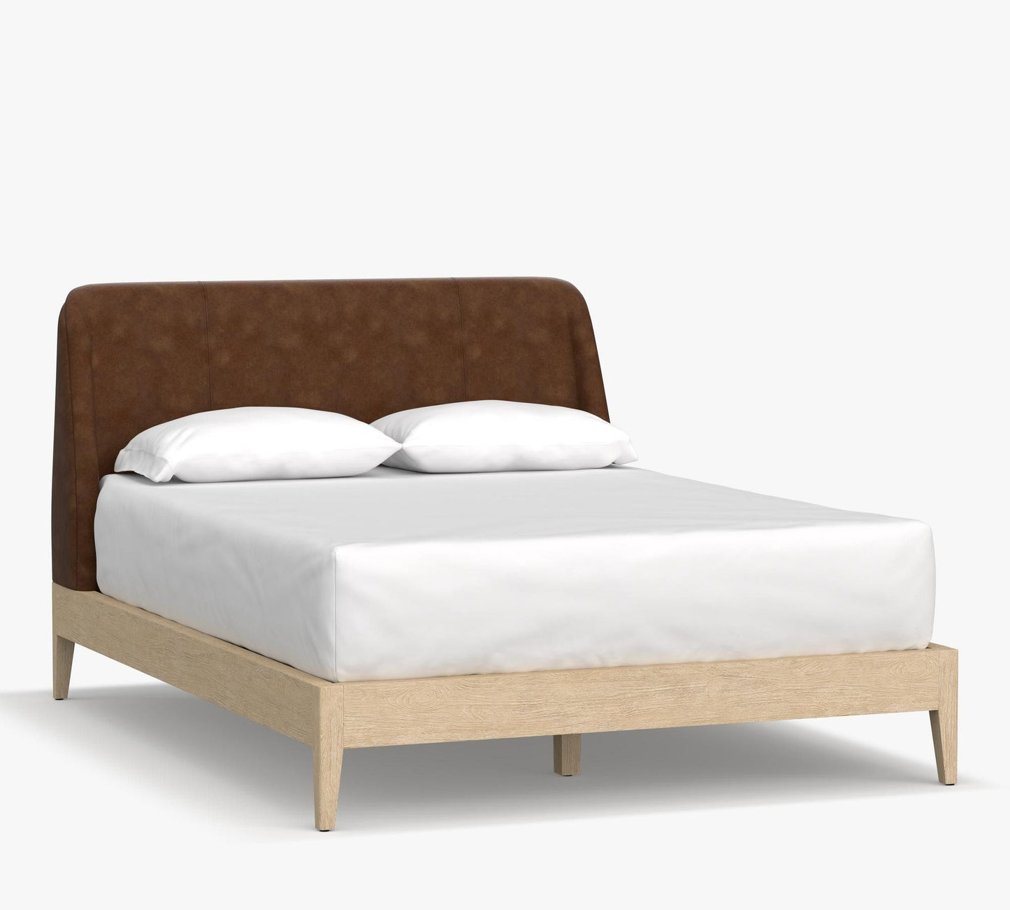 Layton Leather Bed