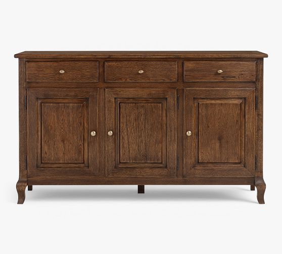 Traditional Dark Oak Sideboard