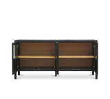 Modern Black Console Cabinet