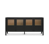 Modern Black Console Cabinet
