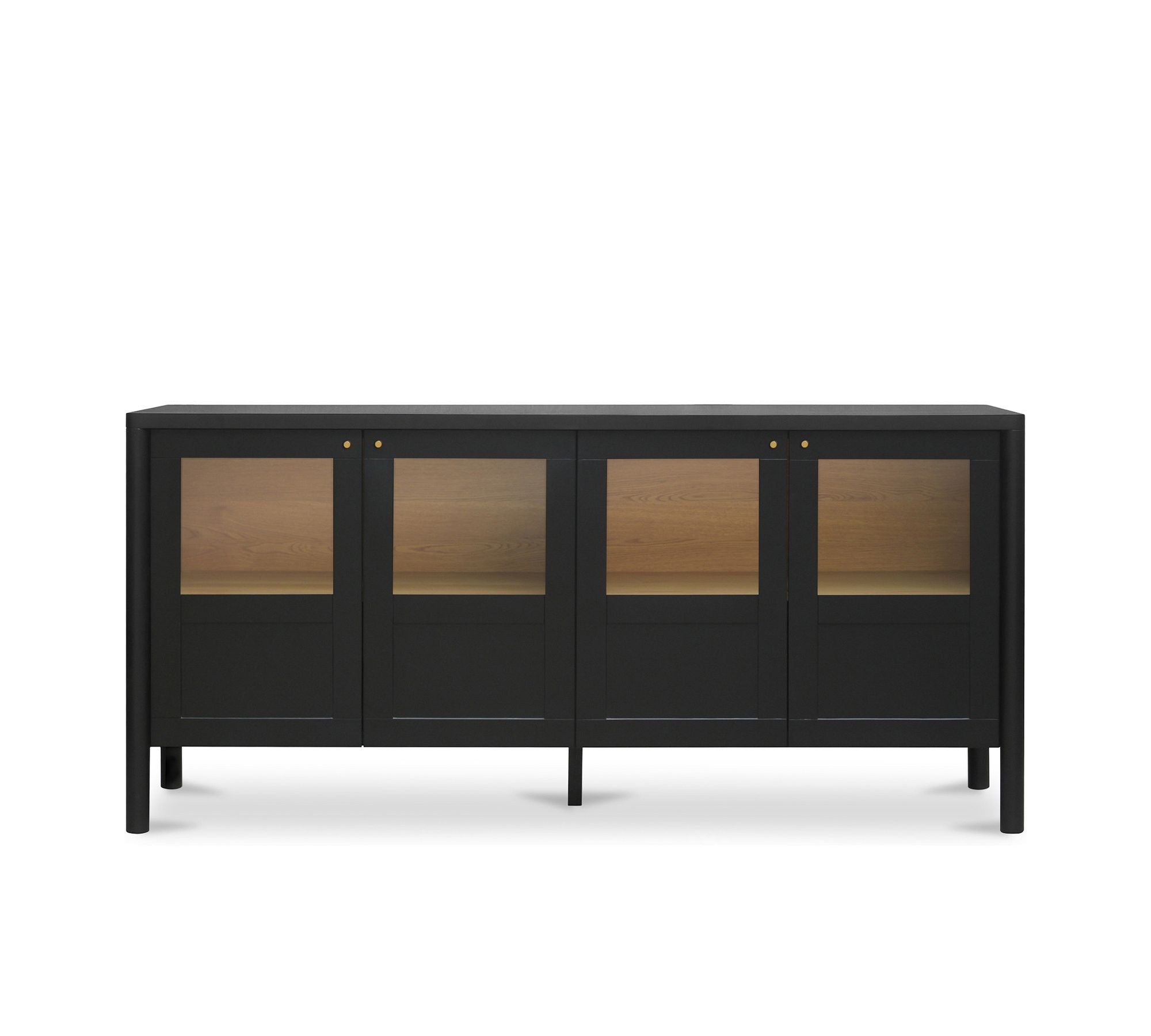 Modern Black Console Cabinet
