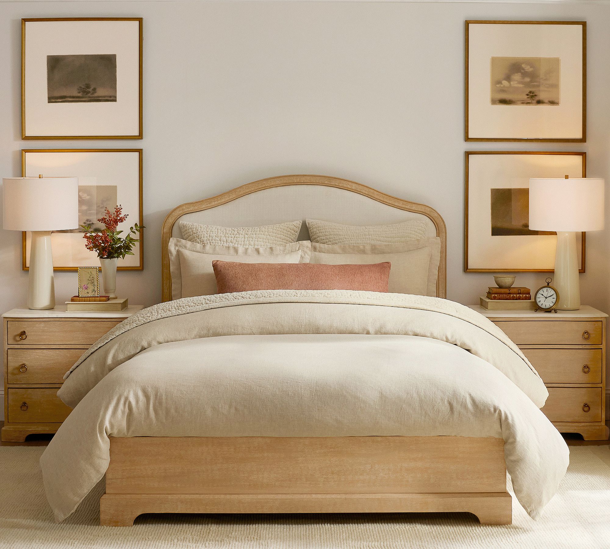 Scarlett Upholstered Bed