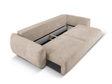 Sofa with sleeping function beige szenil