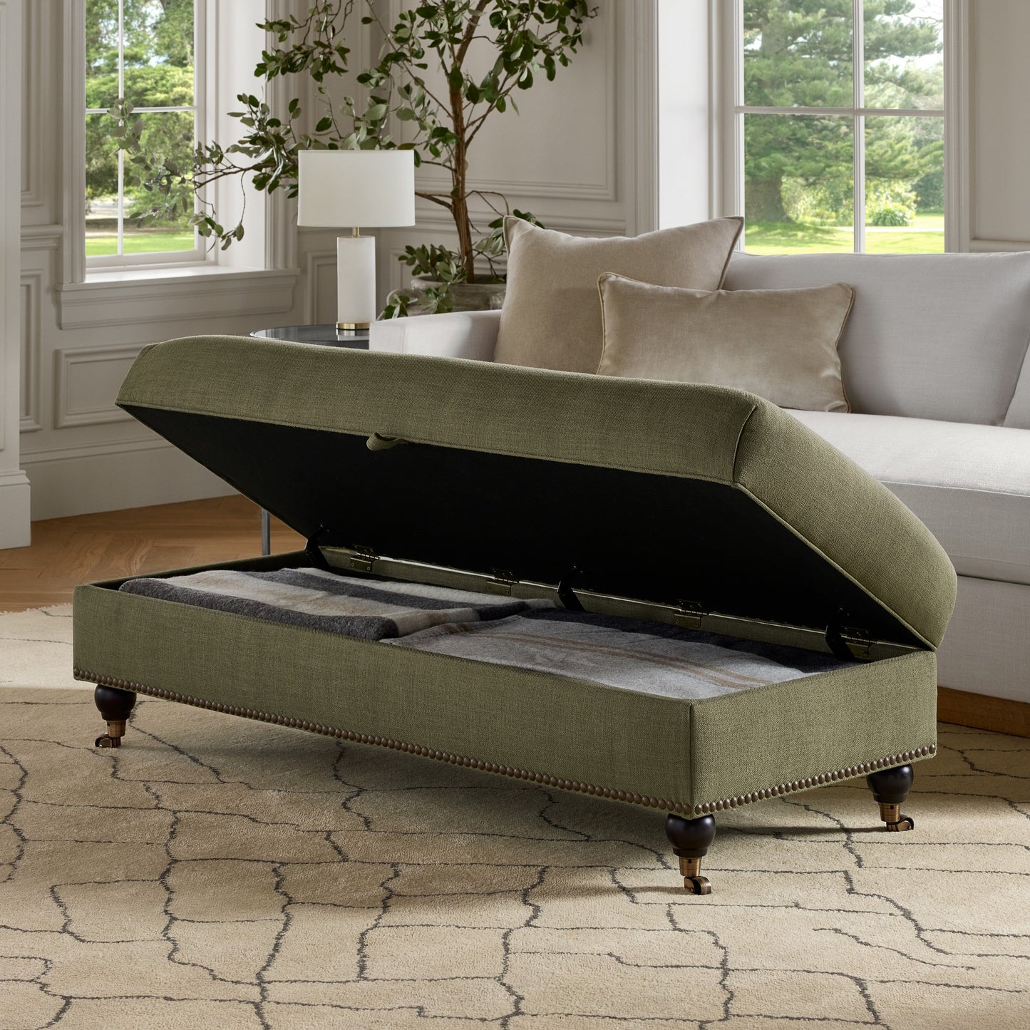 Soho Storage Bench (58")