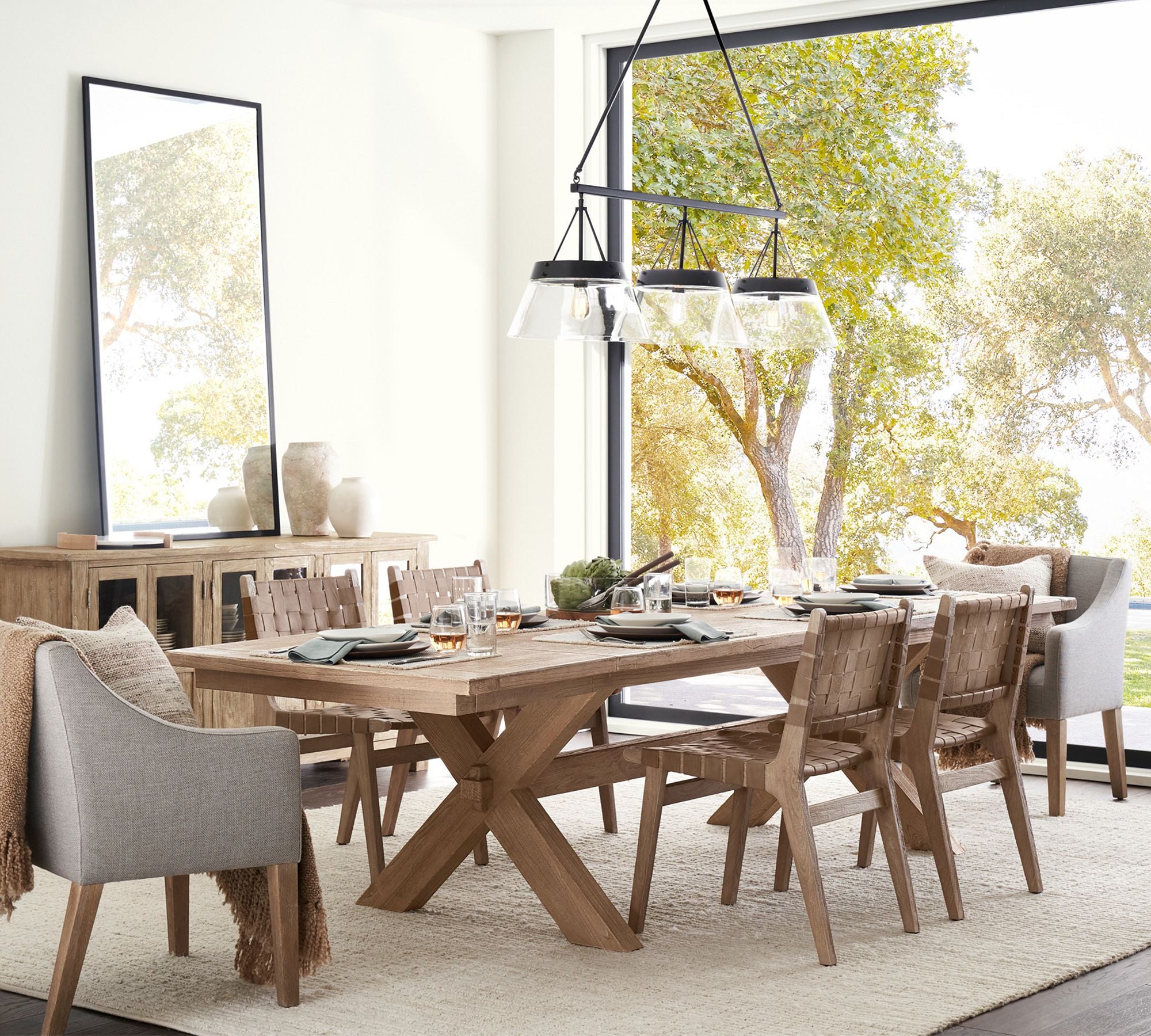 Toscana Extendable Dining Table (60"-124.5")