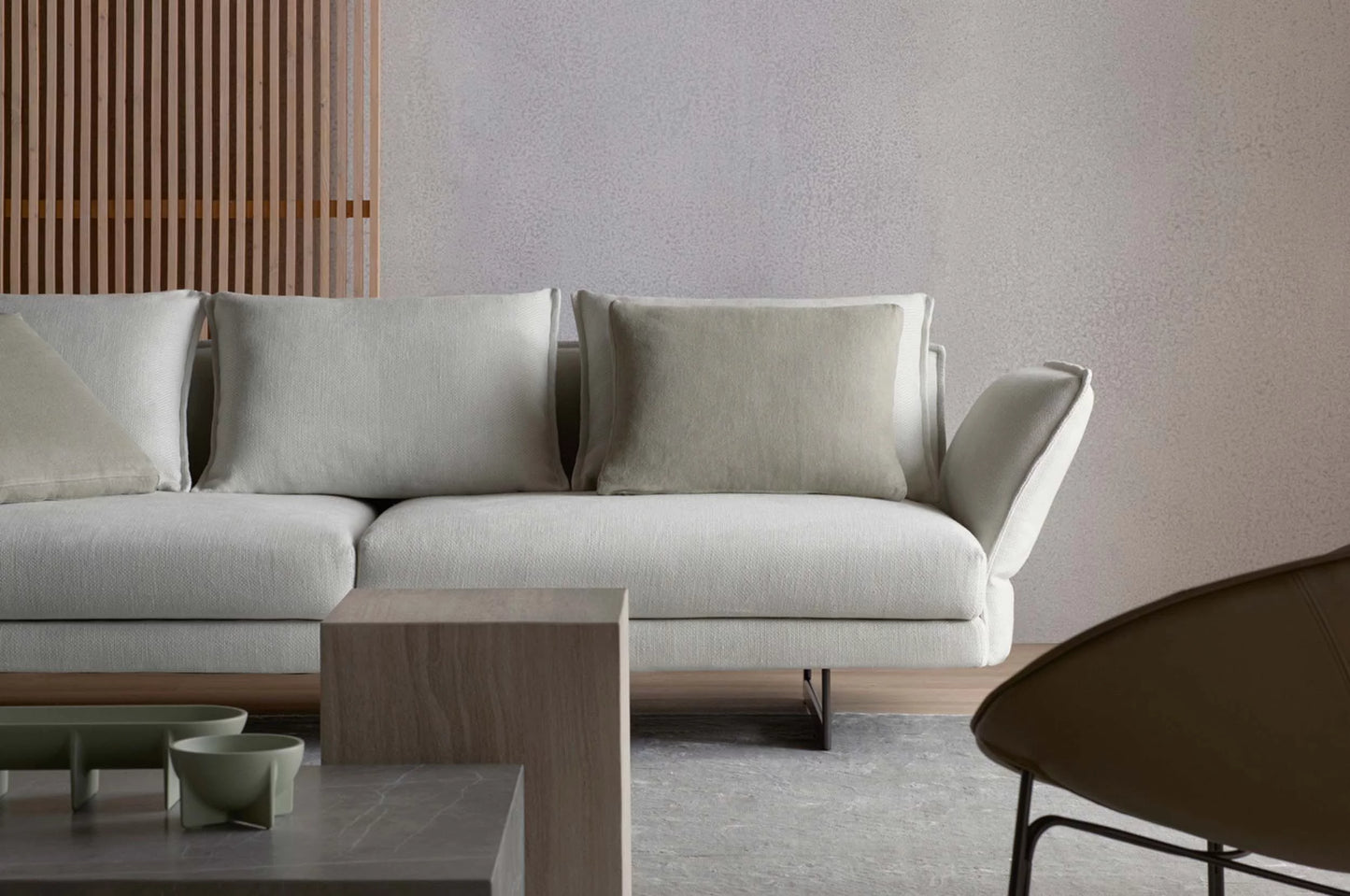 Zaza 3 Seater Sofa with Deep Seats